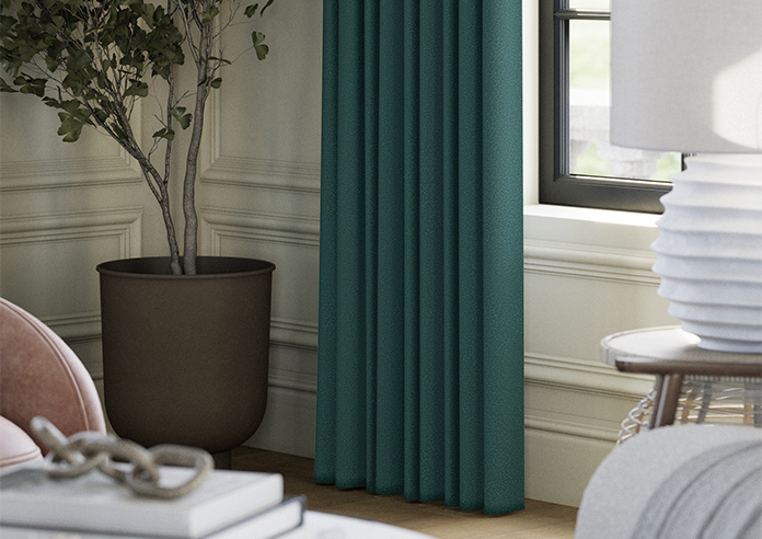 Sunningdale, Peacock - Made to Measure Curtains - Image 5